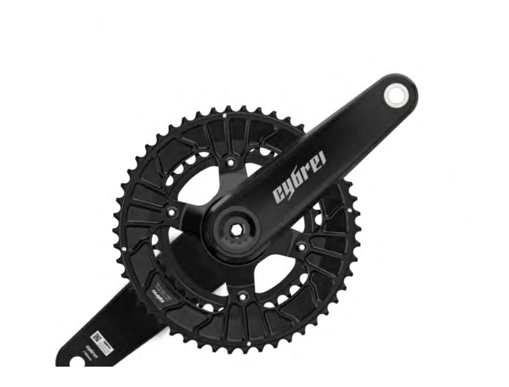 CYBREI carbon crankset with EVO chainrings