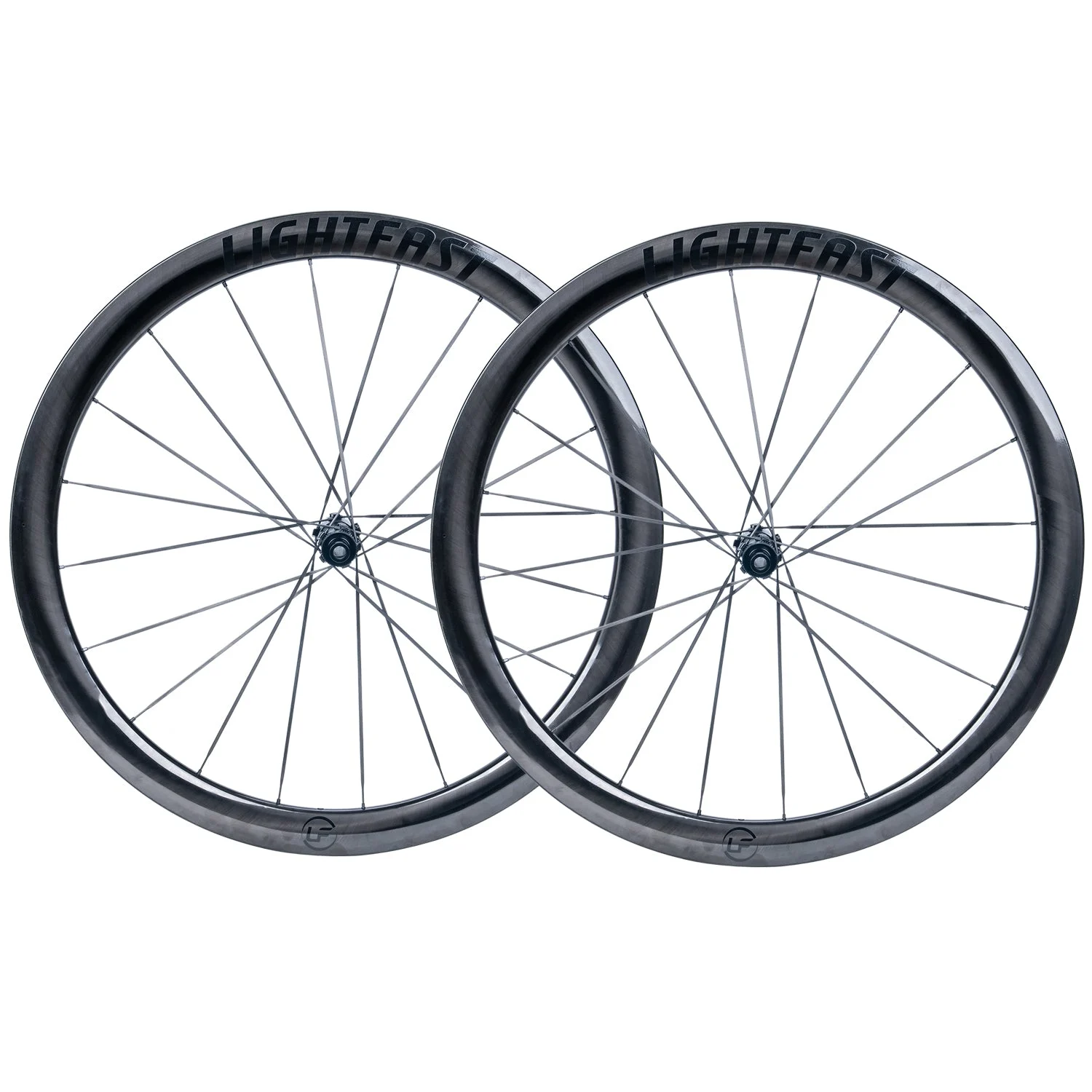 LightFast LF X5 Carbon Spoke Wheelset D30/30