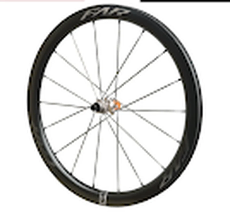 Single carbon road wheel with low profile rim