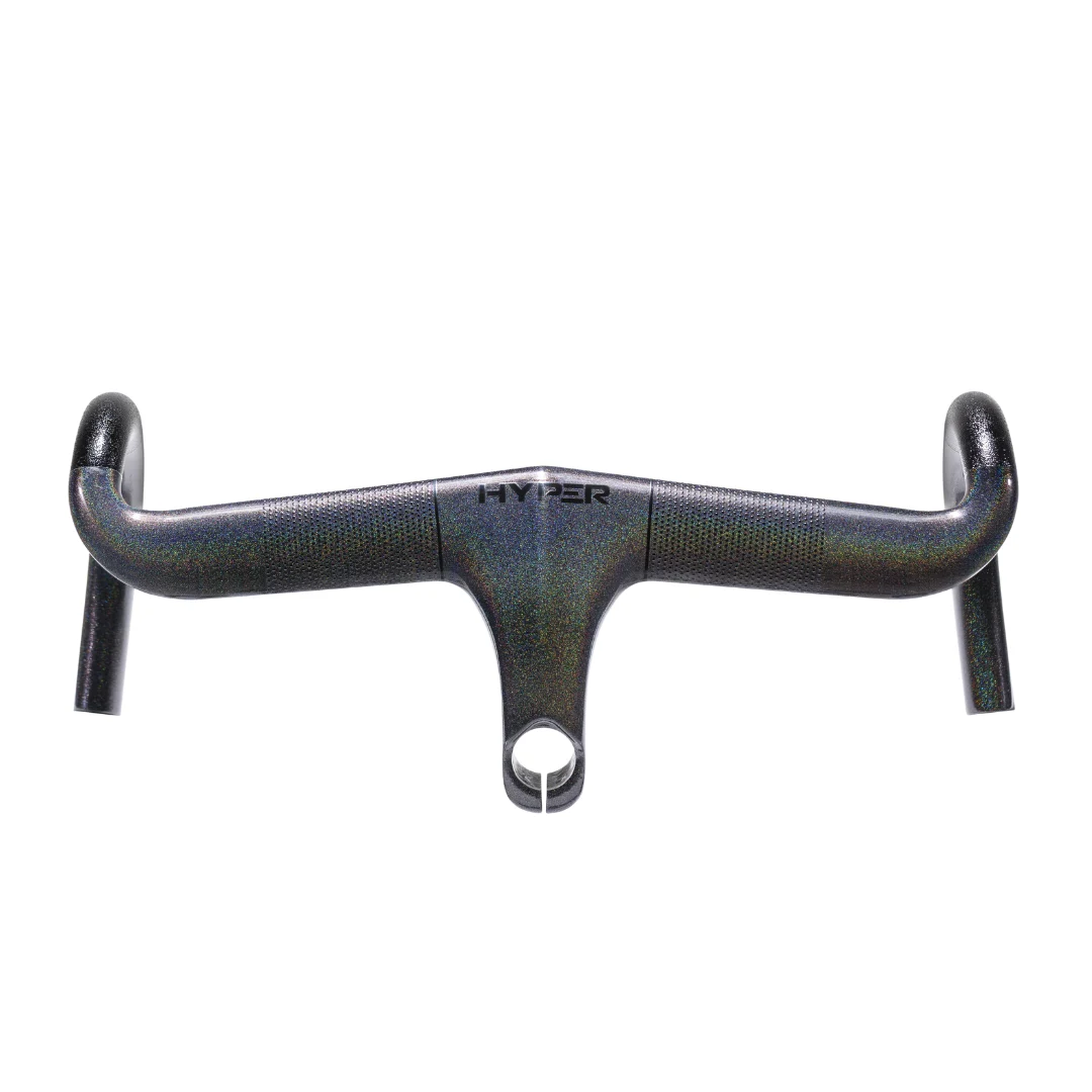 Winspace HYPER integrated carbon handlebar in Bright Black